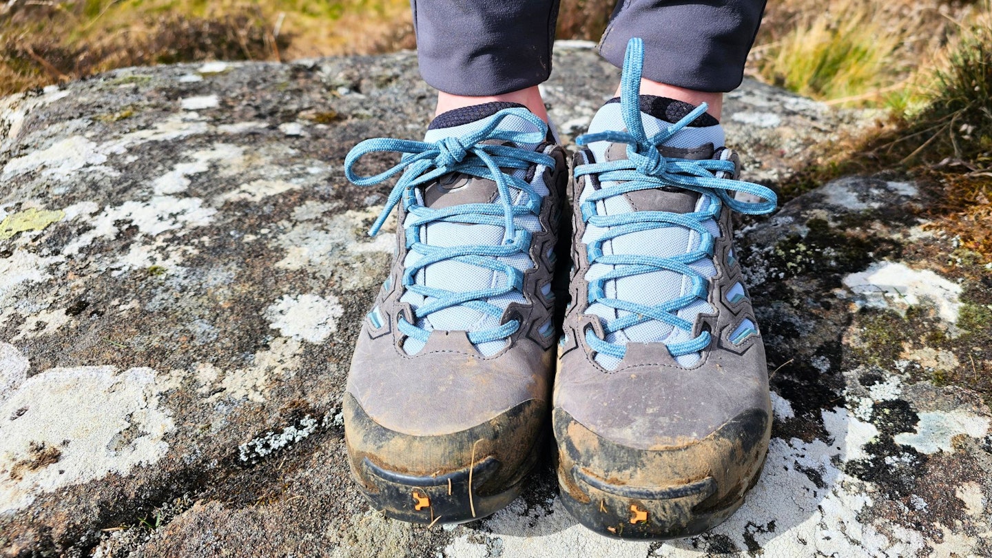 Overhead view of Scarpa Moraine GTX